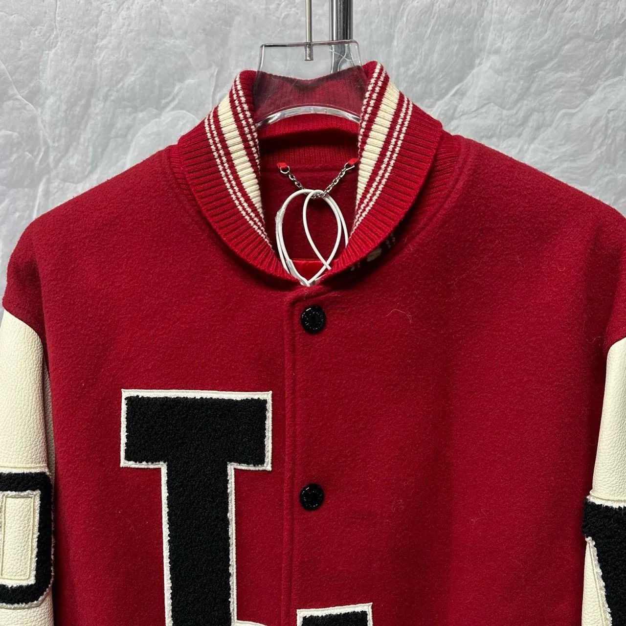 Louis Vuitton louis vuitton letter patch baseball jacket Size US L / EU 52-54 / 3 - 2 Thumbnail