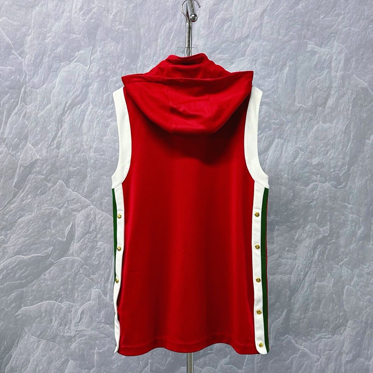 Gucci gucci color-blocked sleeveless hooded dress Size M / US 6-8 / IT 42-44 - 4 Thumbnail
