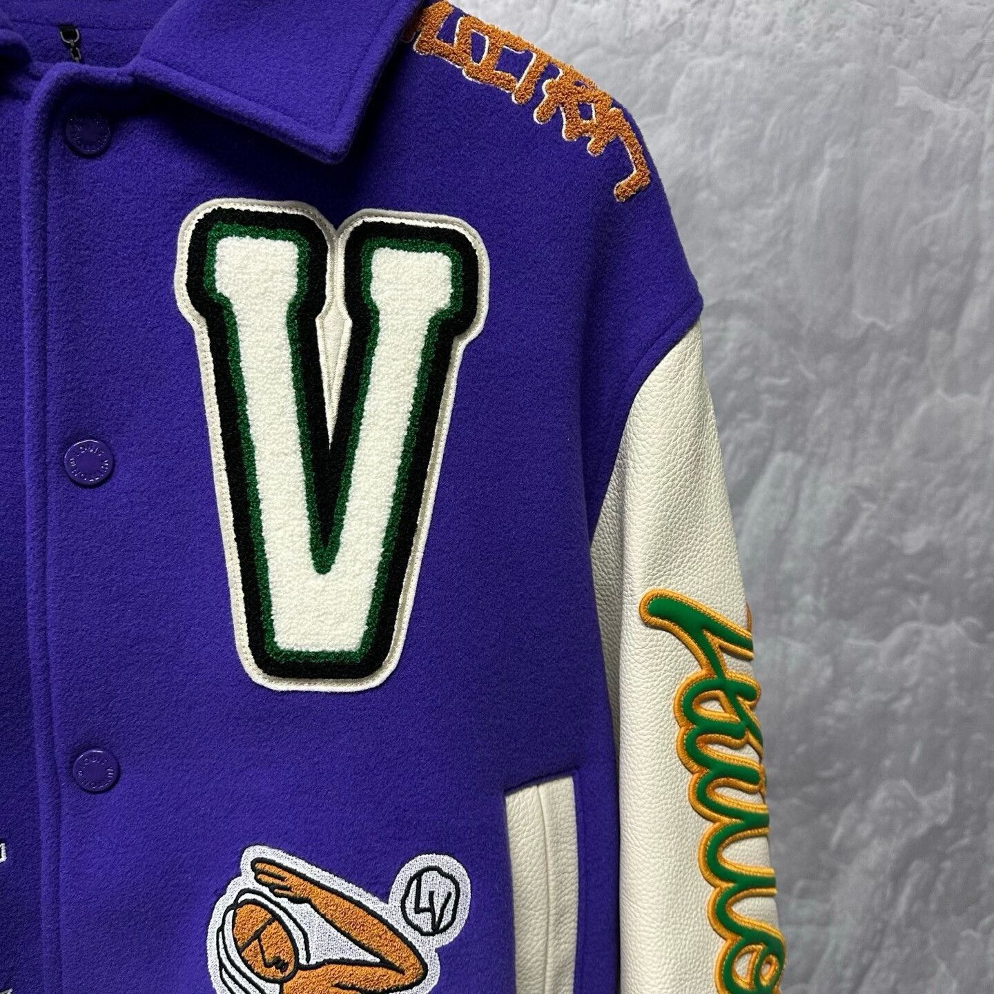 Louis Vuitton louis vuitton colorful varsity jacket Size US L / EU 52-54 / 3 - 3 Thumbnail