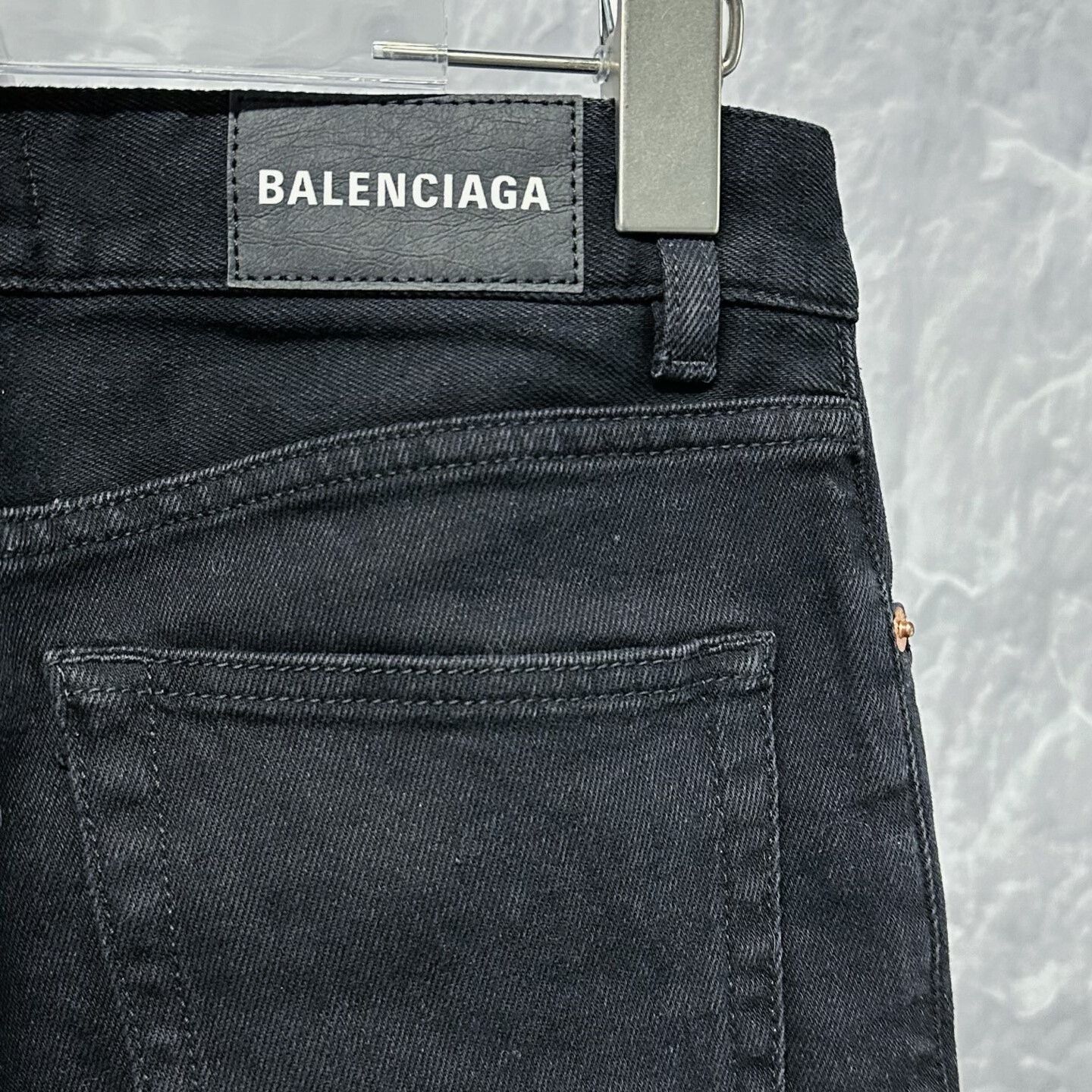 Balenciaga balenciaga black skinny denim pants size 27 Size US 27 - 3 Thumbnail