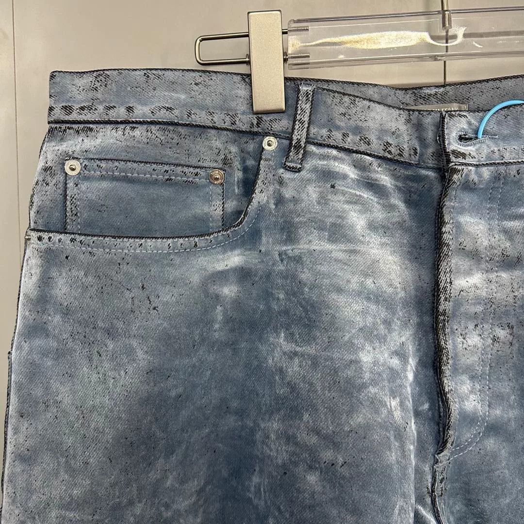 Dior blue distressed shorts by Dior collaboration Size US 36 / EU 52 - 2 Thumbnail