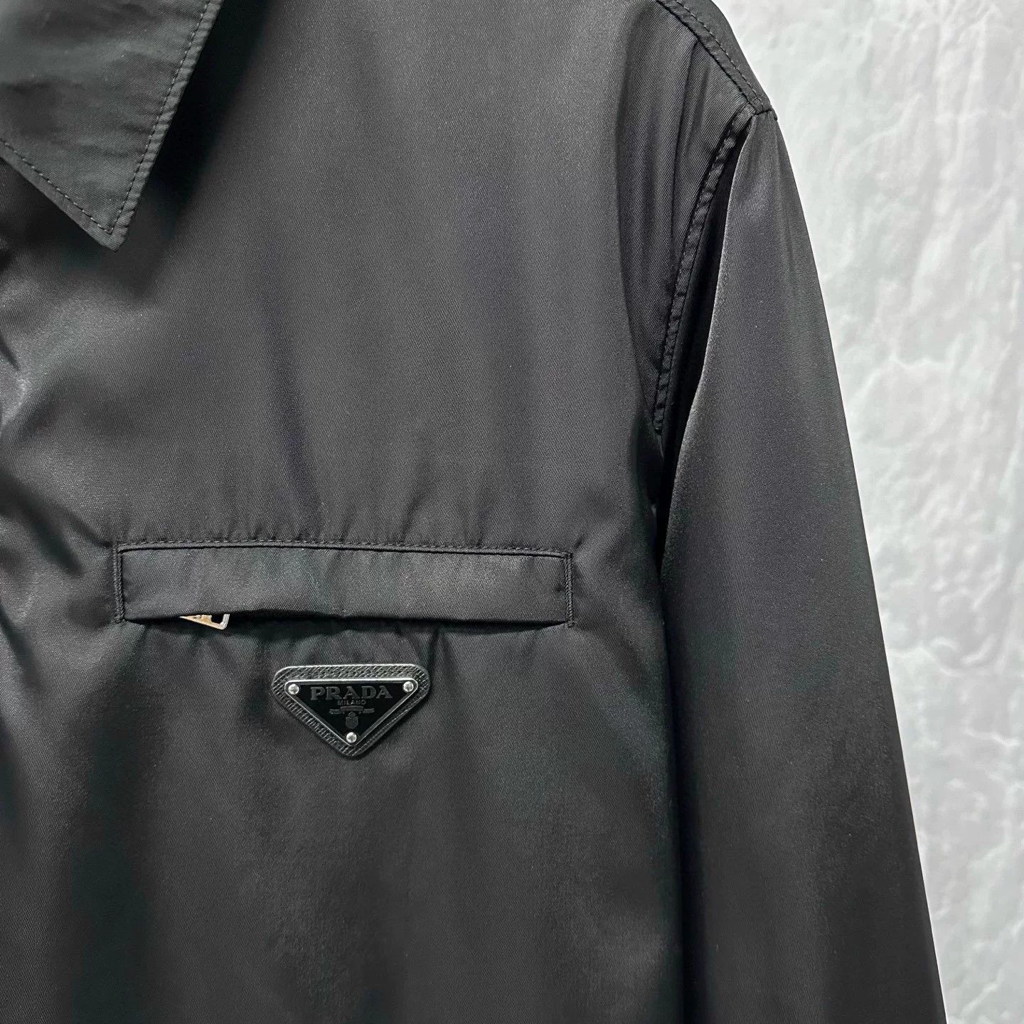 Prada prada half-zip long sleeve shirt Size US L / EU 52-54 / 3 - 3 Thumbnail