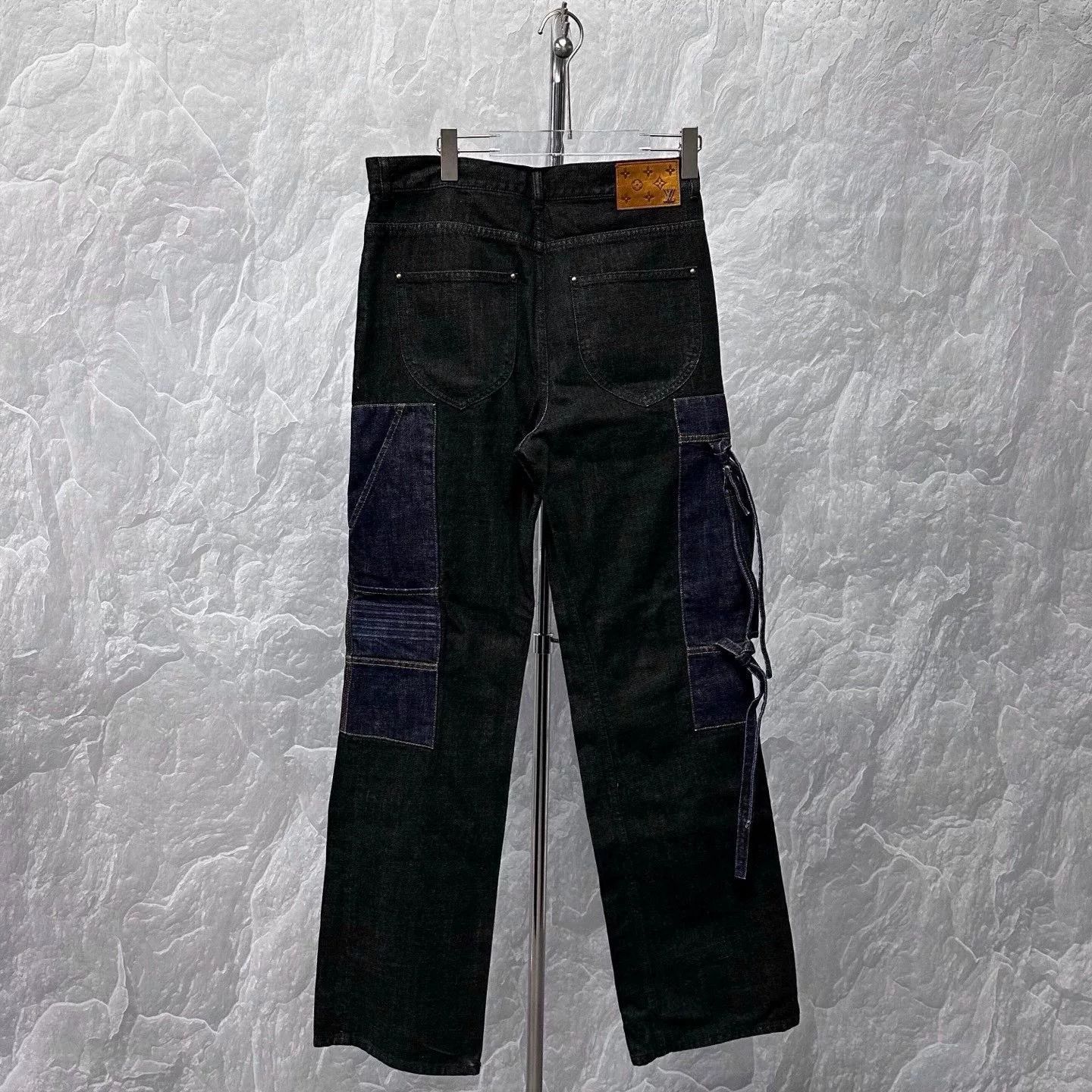 Louis Vuitton Louis Vuitton Patchwork Pocket Denim Pants Size 38" / US 16 / IT 52 - 4 Thumbnail