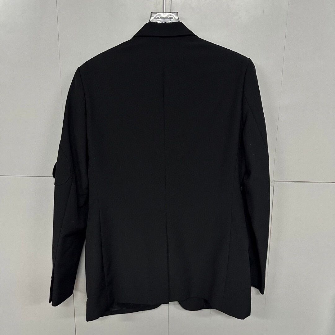 Dior black saddle pocket blazer jacket Size US L / EU 52-54 / 3 - 4 Thumbnail