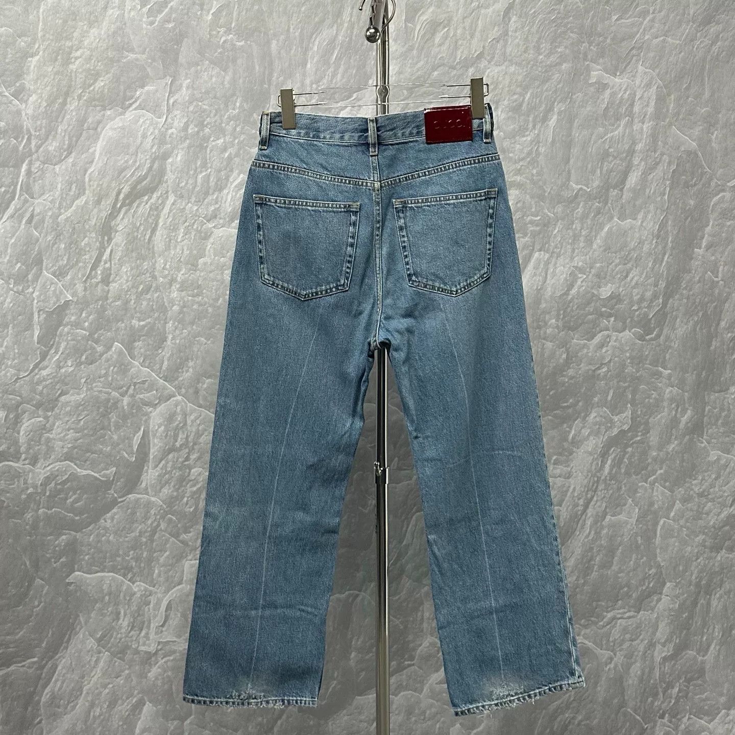 Gucci gucci washed denim long pants size 27 Size US 27 - 4 Thumbnail
