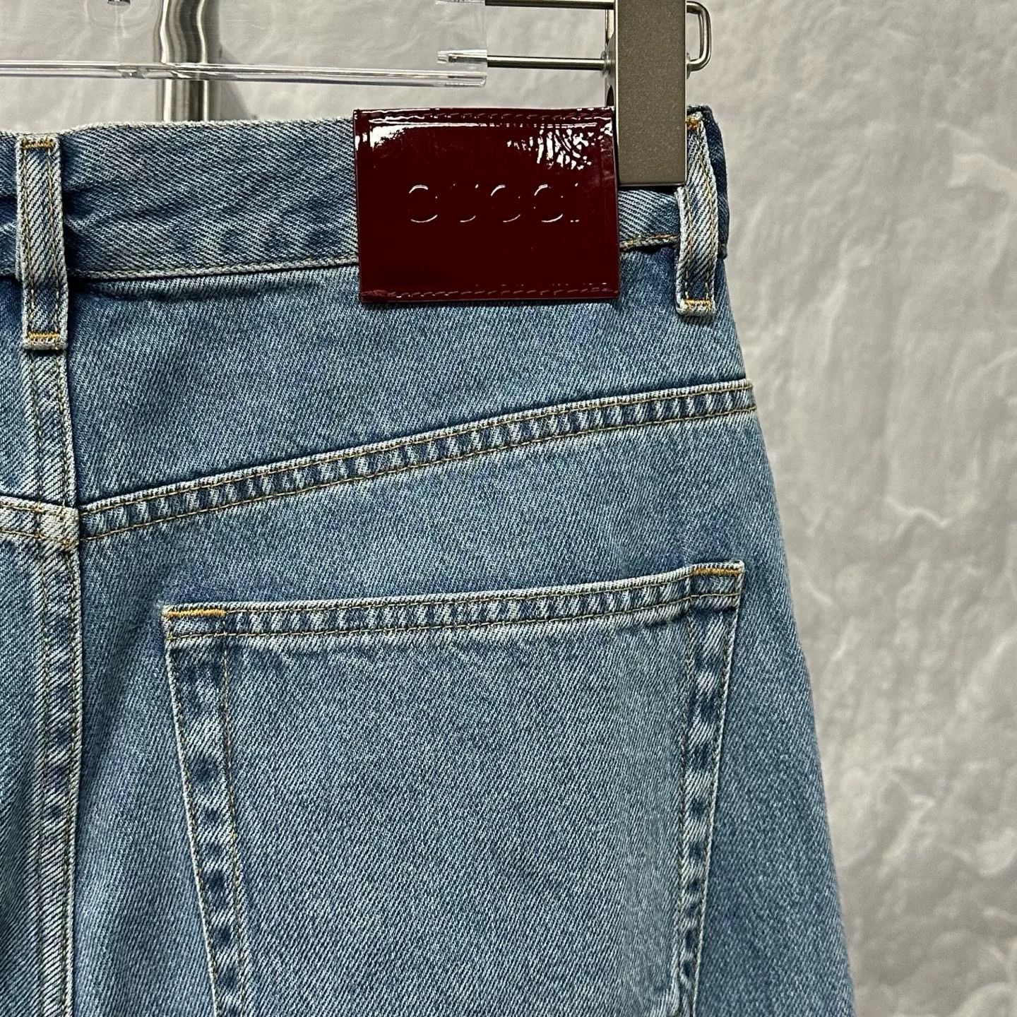 Gucci gucci washed denim long pants size 27 Size US 27 - 3 Thumbnail