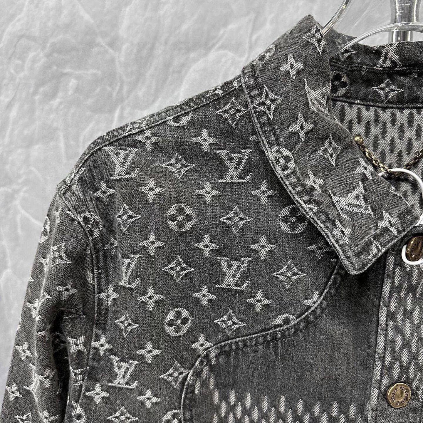 Louis Vuitton louis vuitton nigo patterned denim jacket Size US L / EU 52-54 / 3 - 2 Thumbnail