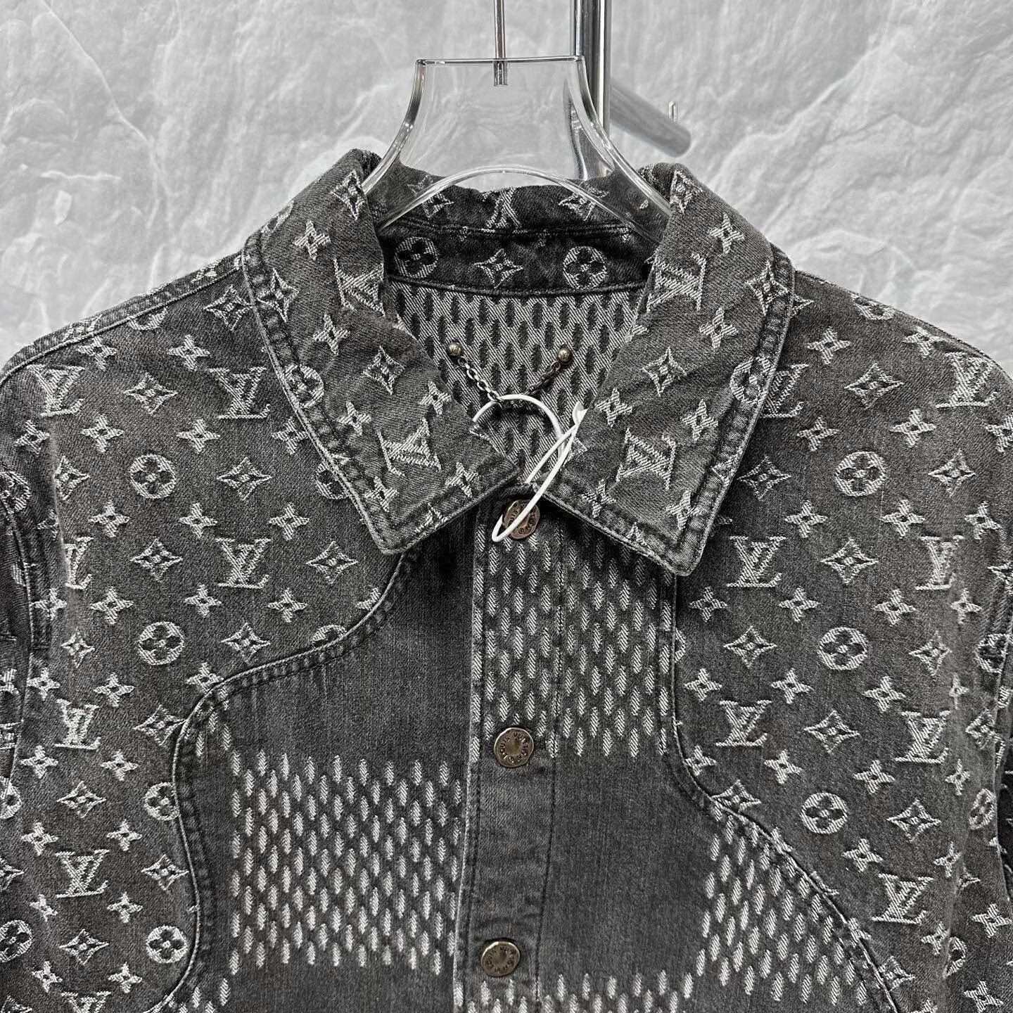 Louis Vuitton louis vuitton nigo patterned denim jacket Size US L / EU 52-54 / 3 - 3 Thumbnail
