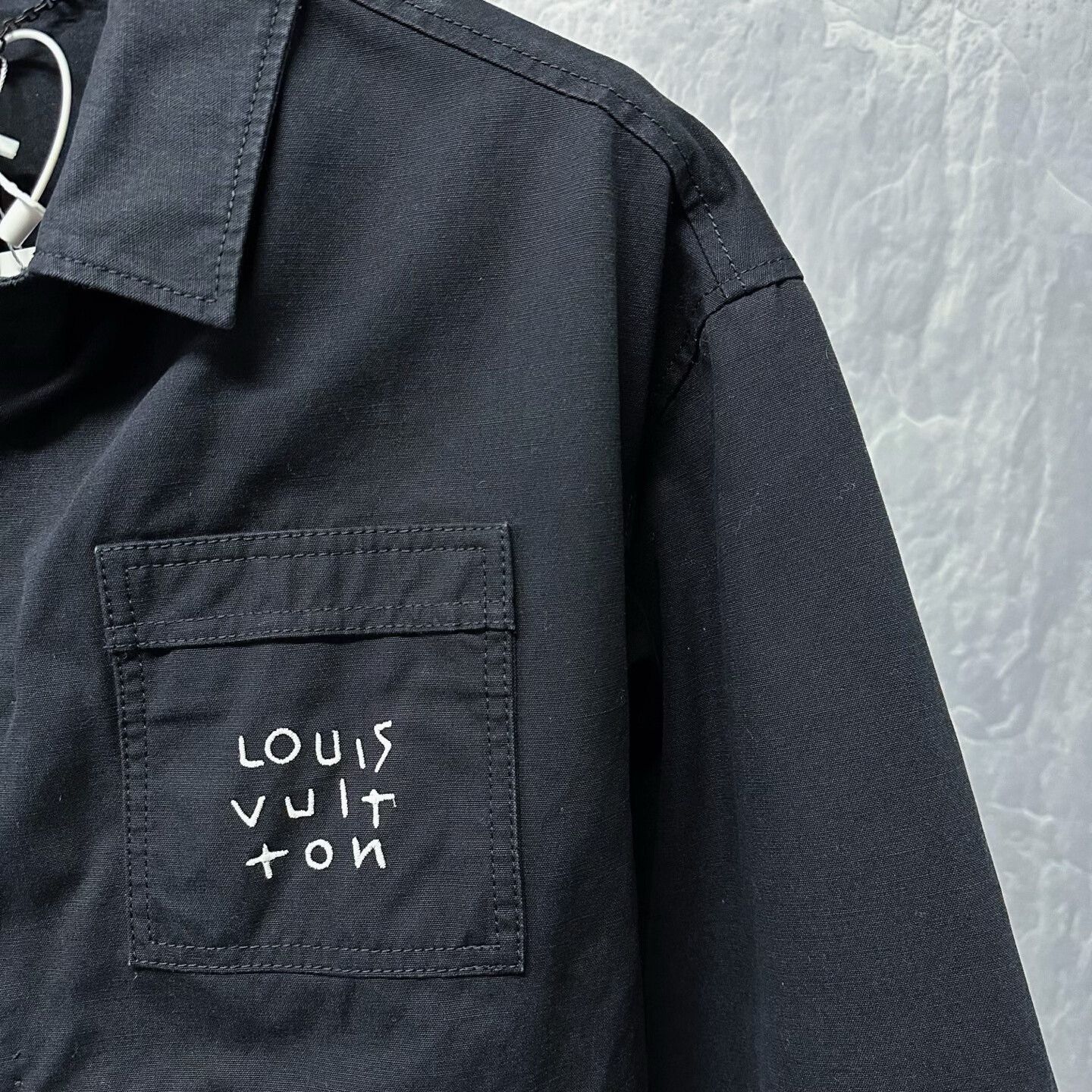 Louis Vuitton louis vuitton embroidered logo denim jacket Size US L / EU 52-54 / 3 - 3 Thumbnail