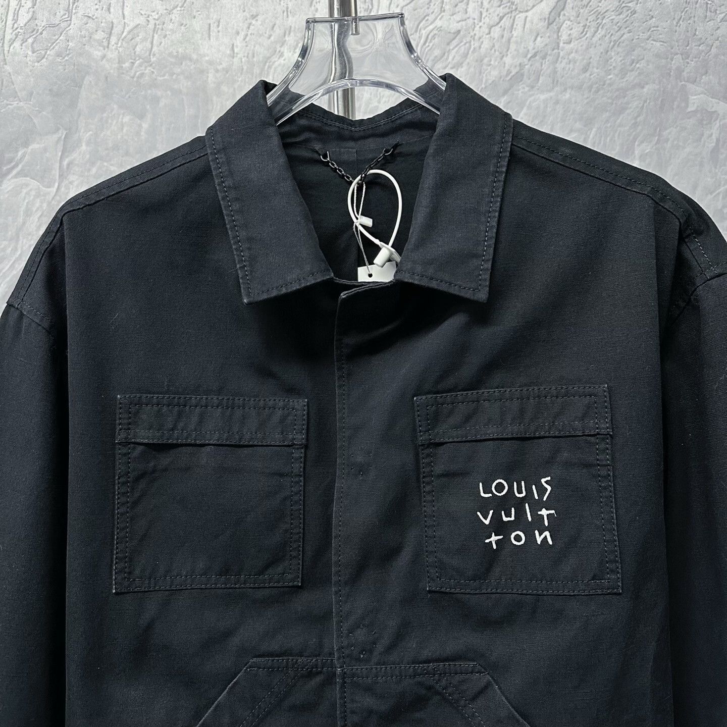 Louis Vuitton louis vuitton embroidered logo denim jacket Size US L / EU 52-54 / 3 - 2 Thumbnail