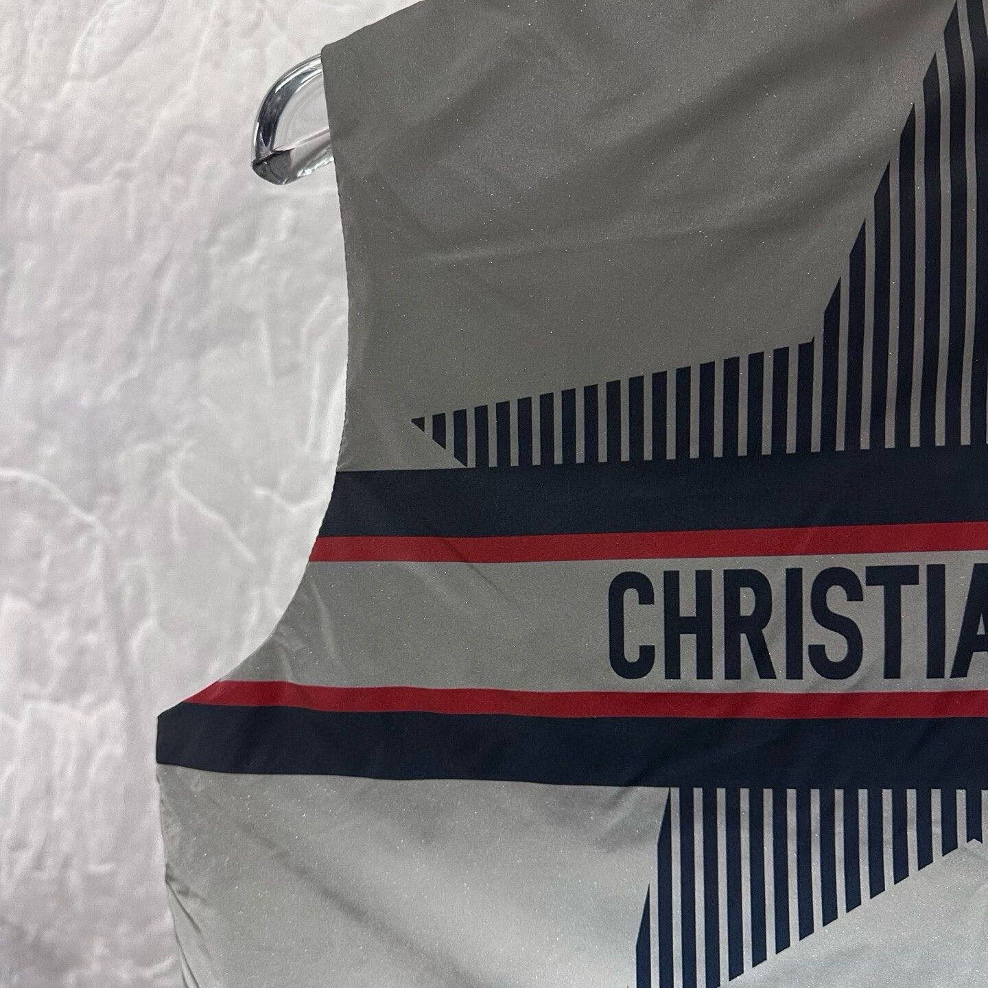 Dior dior striped puffer vest with high collar Size US S / EU 44-46 / 1 - 3 Thumbnail