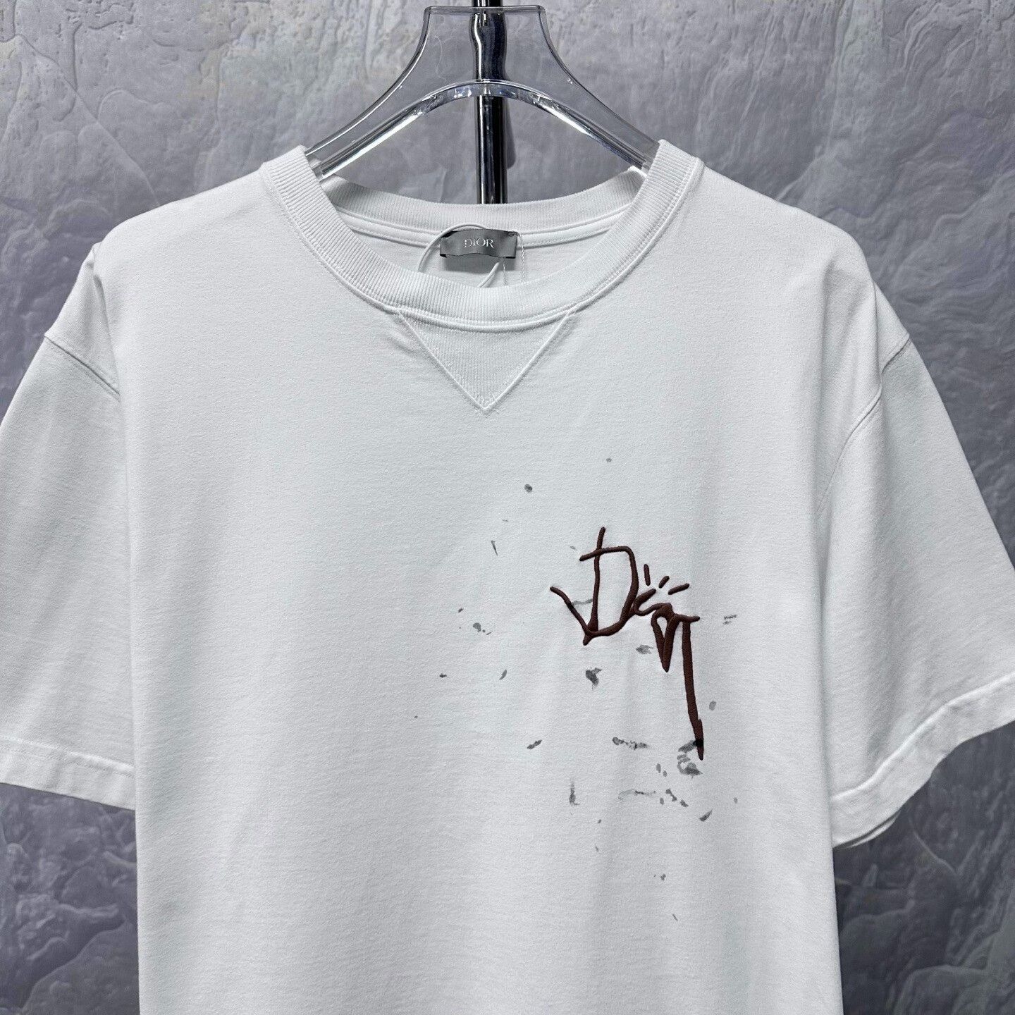 Dior dior travis scott graffiti logo t-shirt Size US XL / EU 56 / 4 - 2 Thumbnail