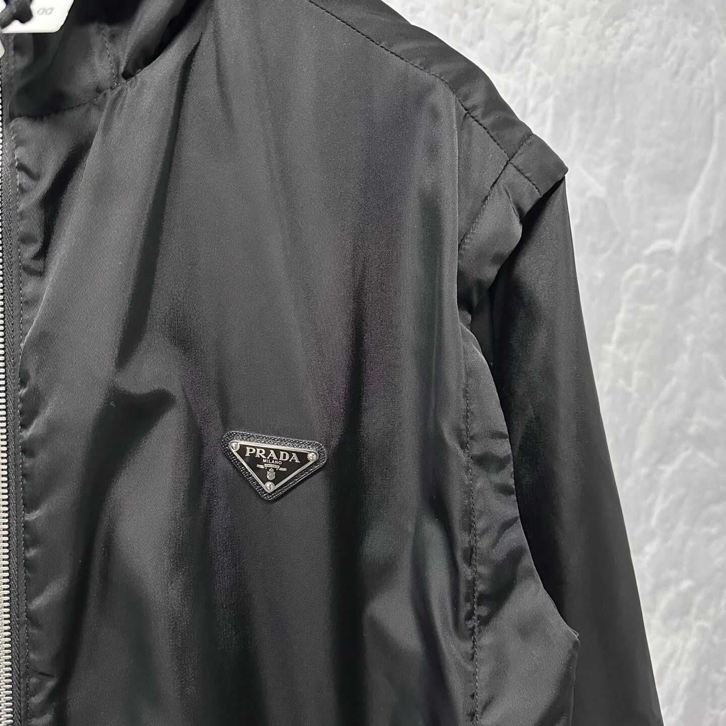 Prada prada hooded jacket with removable sleeves Size S / US 4 / IT 40 - 3 Thumbnail