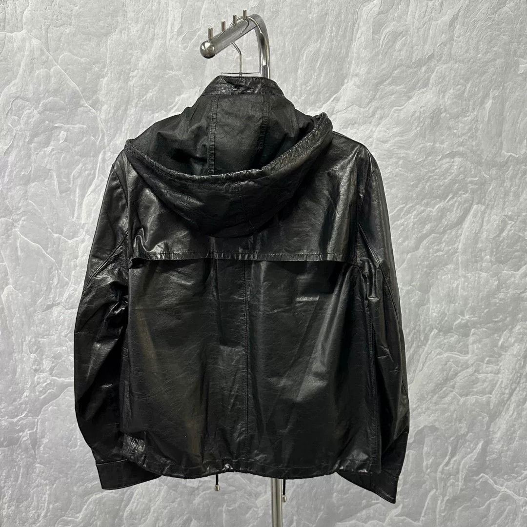 Gucci gucci double g leather jacket outerwear Size US M / EU 48-50 / 2 - 4 Thumbnail