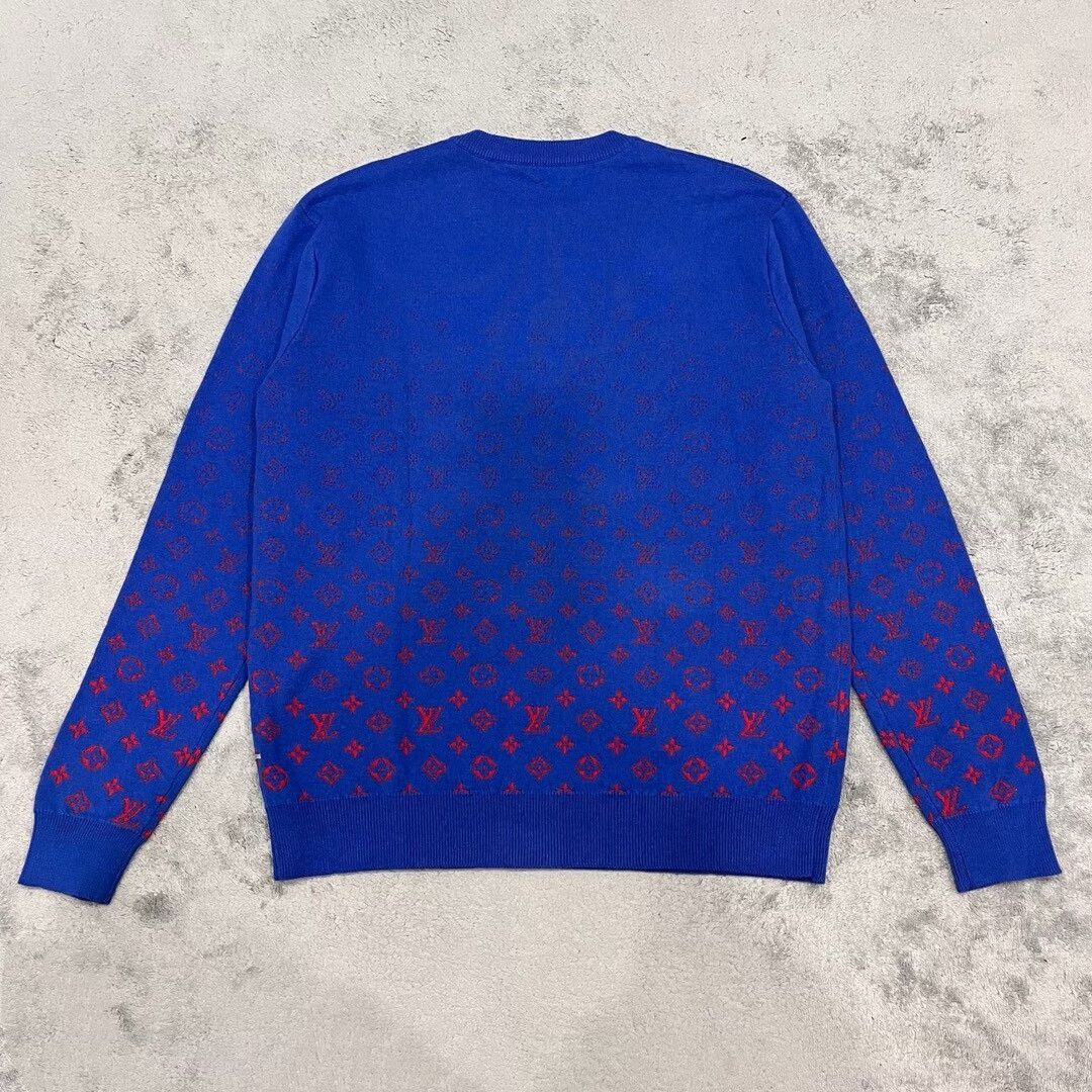 Louis Vuitton louis vuitton gradient knit sweater medium Size US M / EU 48-50 / 2 - 2 Thumbnail