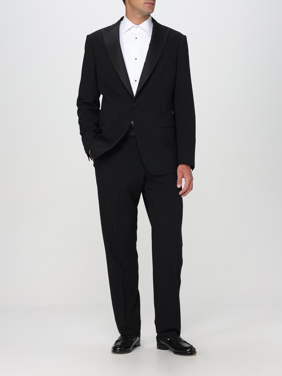 Giorgio Armani Giorgio Armani Suit Men Black Size US S / EU 44-46 / 1 - 2 Thumbnail