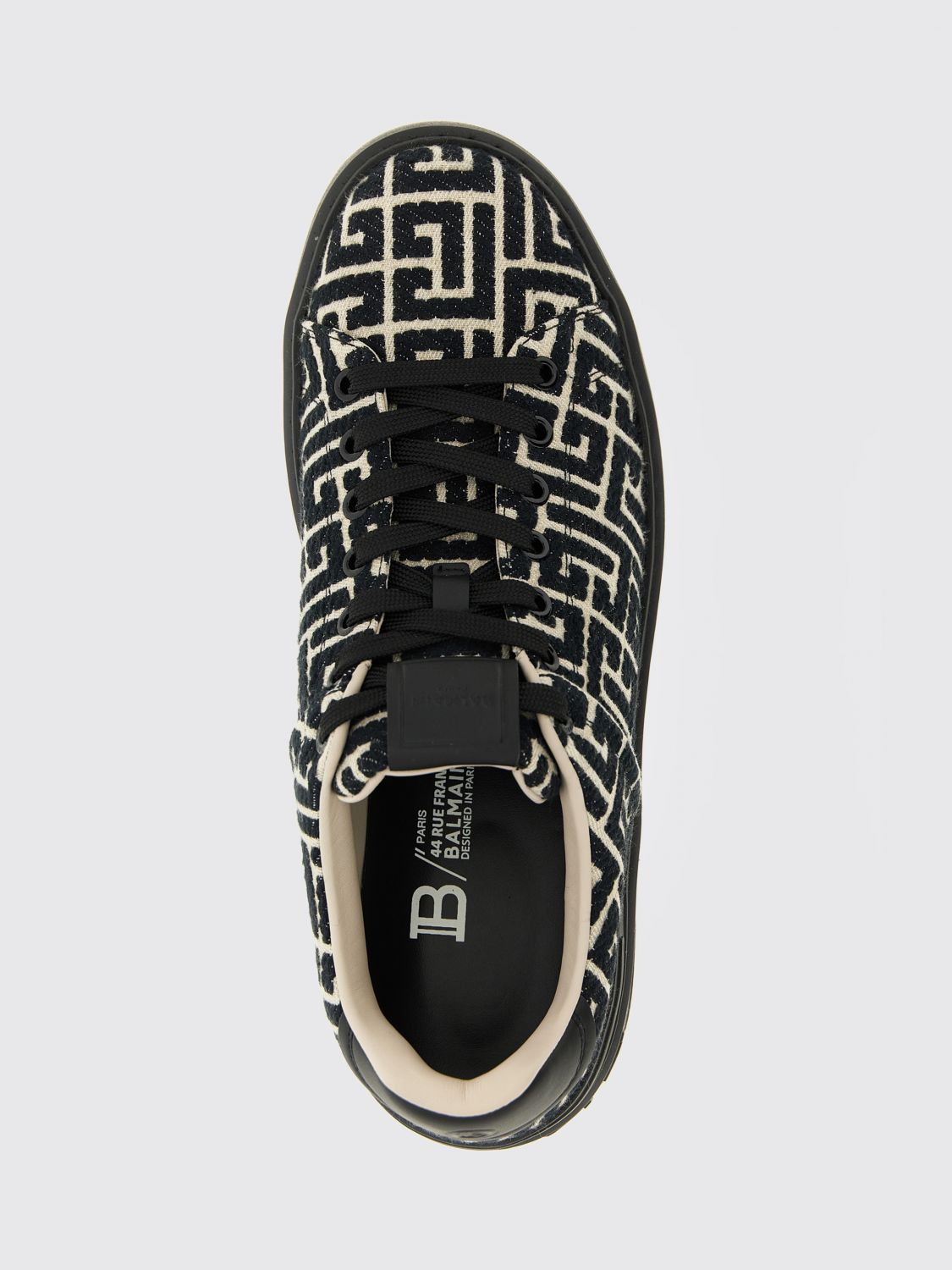 Balmain Balmain Sneakers Men Black Size US 10 / EU 43 - 4 Thumbnail