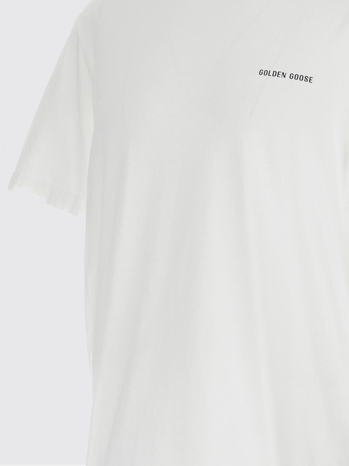 Golden Goose Golden Goose T-Shirt Men White 1 Size US XL / EU 56 / 4 - 4 Thumbnail
