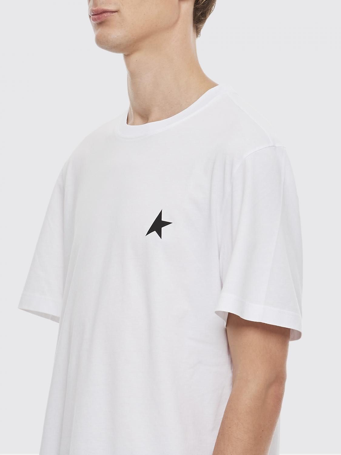 Golden Goose Golden Goose T-Shirt Men White Size US XXS / EU 40 - 3 Thumbnail