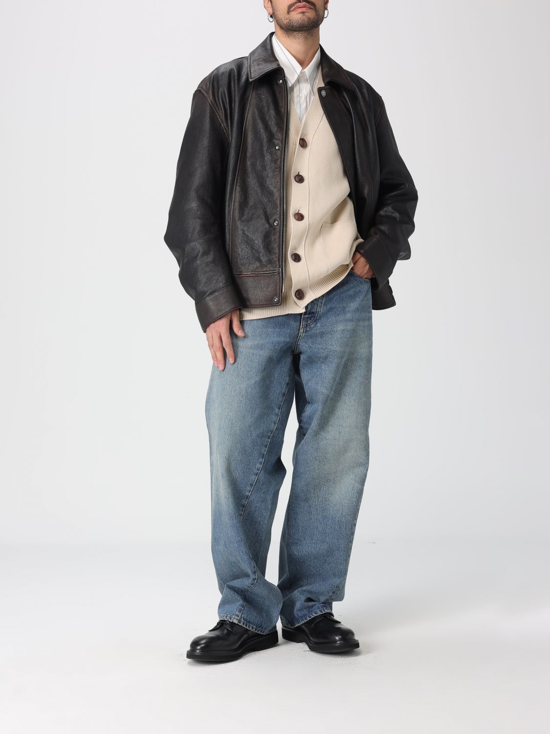 Golden Goose Golden Goose Jacket Men Burnt Size US M / EU 48-50 / 2 - 2 Thumbnail