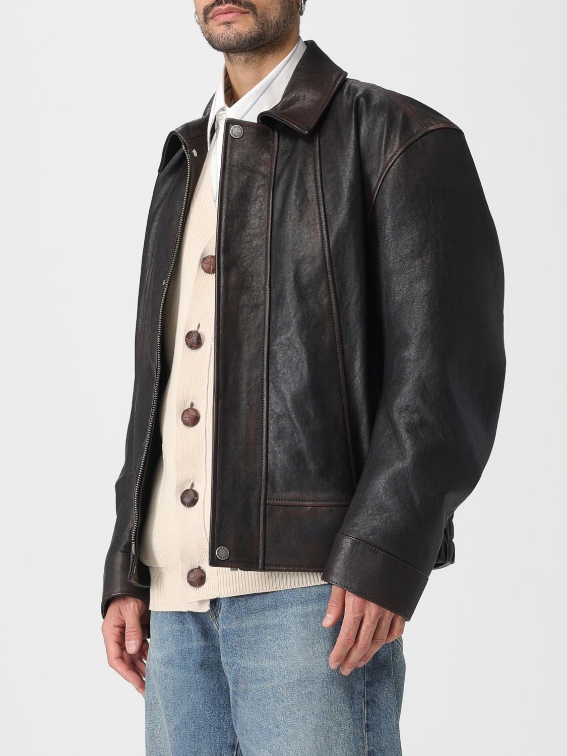 Golden Goose Golden Goose Jacket Men Burnt Size US XL / EU 56 / 4 - 4 Thumbnail