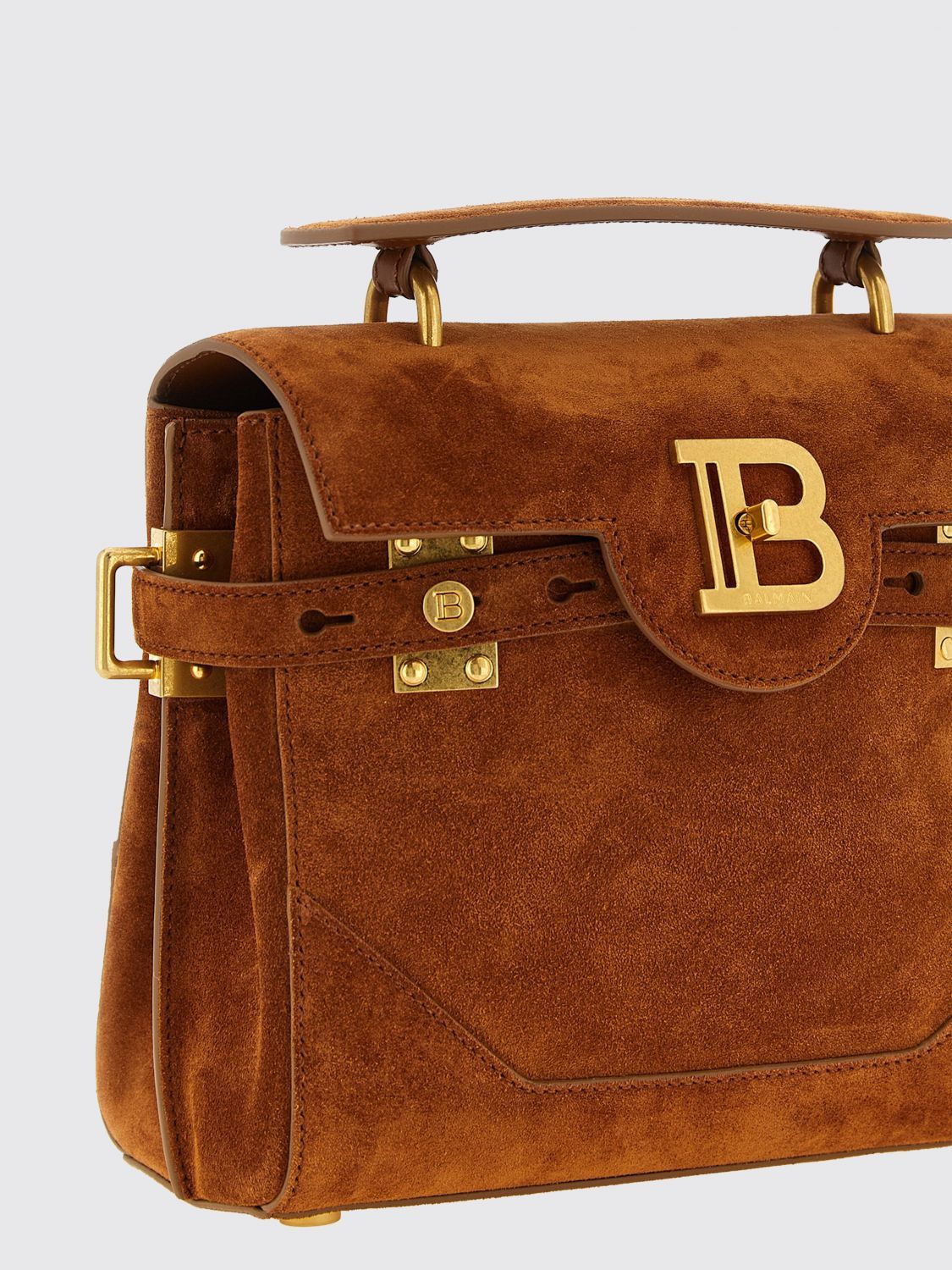 Balmain Balmain Mini Bag Woman Brown Size ONE SIZE - 3 Thumbnail