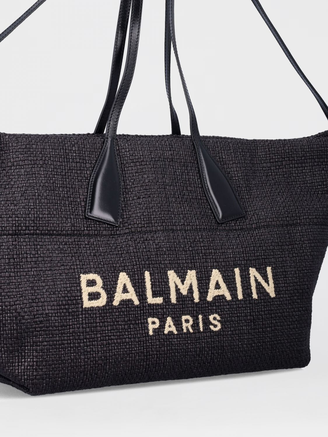 Balmain Balmain Tote Bag Woman Black Size ONE SIZE - 4 Thumbnail