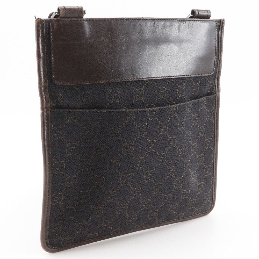 Gucci Gucci Gucci GG Canvas Shoulder Bag Textile Shoulder Bag 27639 DUTY FREE for USA Size ONE SIZE - 3 Thumbnail