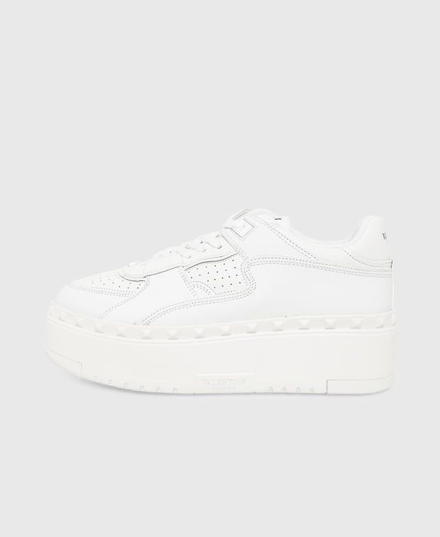 Valentino Rockstud Platform sneakers Size US 11 / IT 41 - 4 Thumbnail