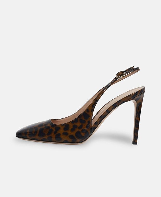 Gianvito Rossi Christina Slingback pumps Size US 7 / IT 37 - 4 Thumbnail