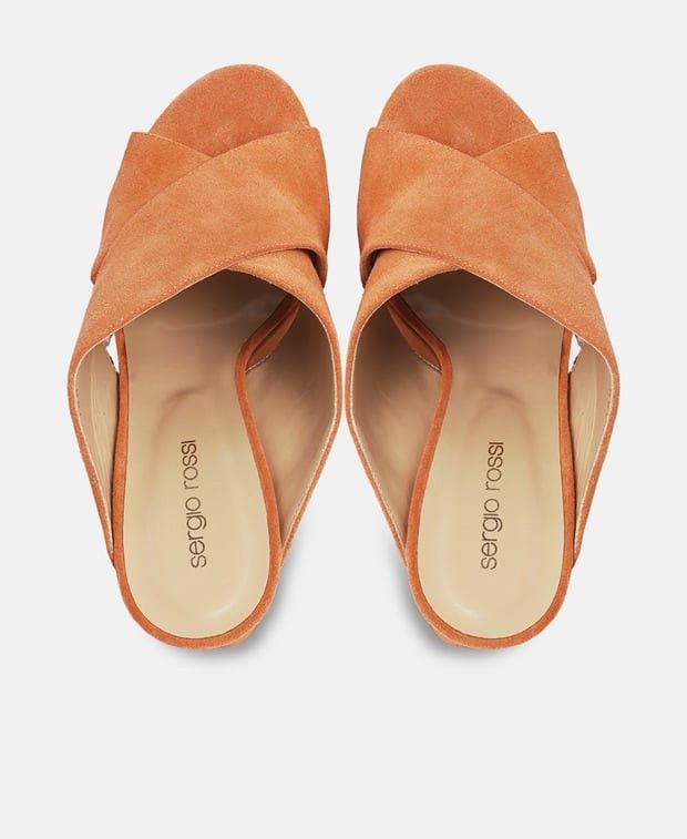 Sergio Rossi Alma Wedge sandals Size US 9.5 / IT 39.5 - 3 Thumbnail