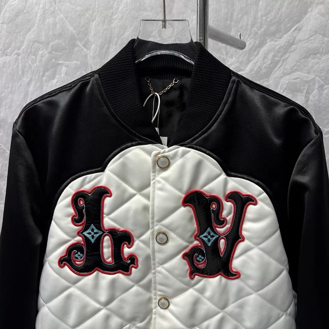 Louis Vuitton louis vuitton ss24 embroidered baseball jacket Size US L / EU 52-54 / 3 - 2 Thumbnail