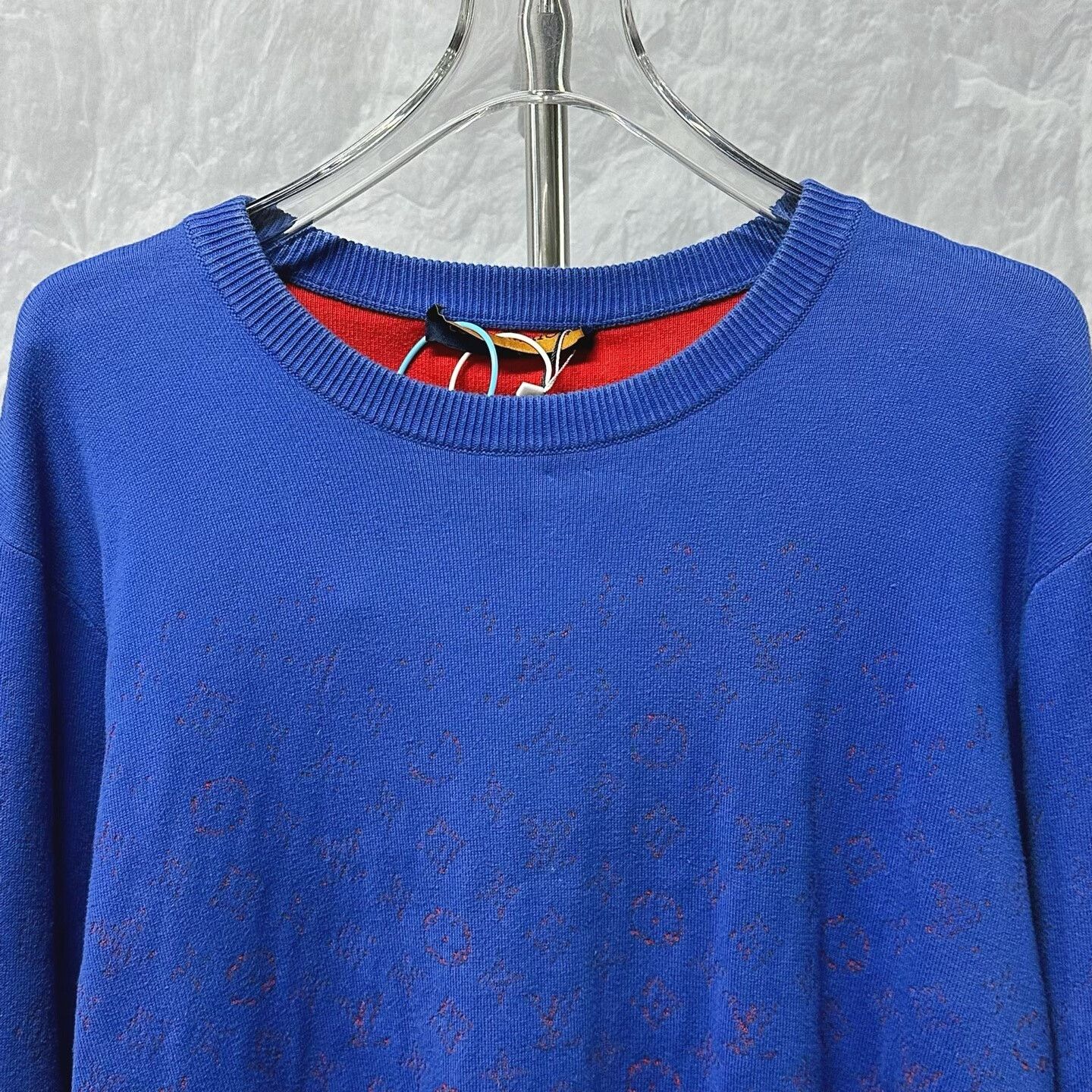 Louis Vuitton louis vuitton blue gradient knit sweater Size M / US 6-8 / IT 42-44 - 2 Thumbnail