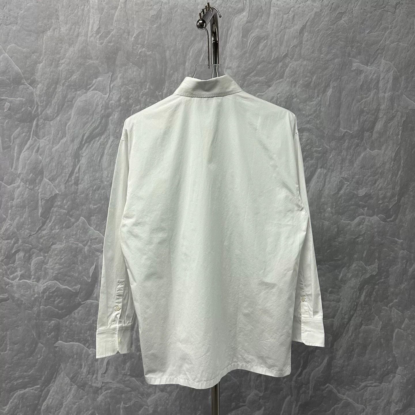 Prada prada long sleeve triangle logo shirt Size US M / EU 48-50 / 2 - 4 Thumbnail