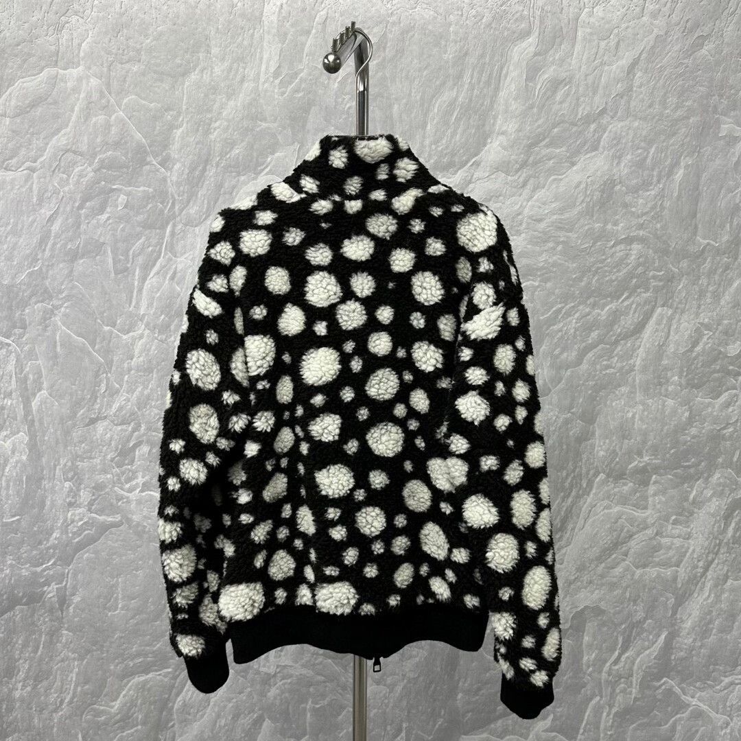 Louis Vuitton louis vuitton black and white polka dot jacket Size S / US 4 / IT 40 - 5 Thumbnail