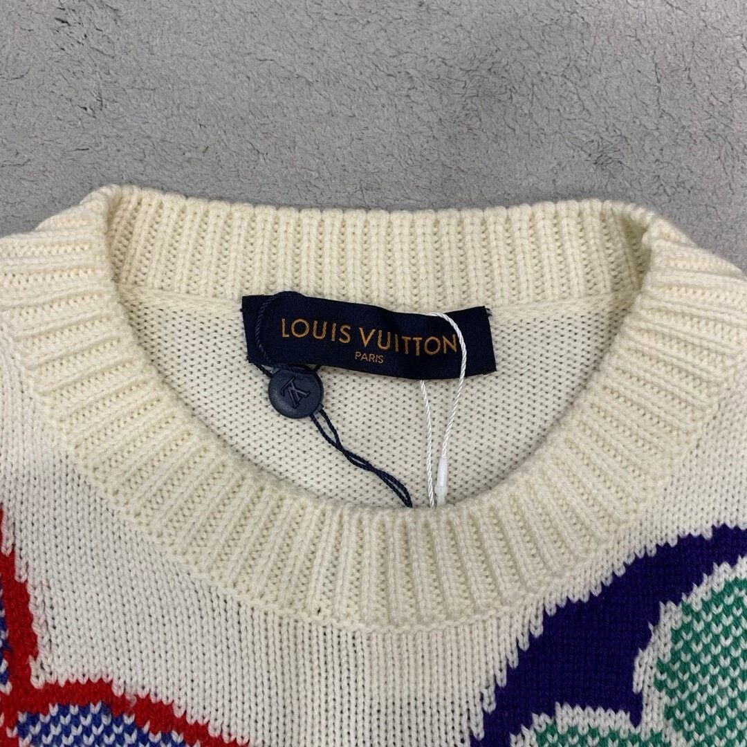 Louis Vuitton louis vuitton colorful round-neck sweater Size M / US 6-8 / IT 42-44 - 3 Thumbnail