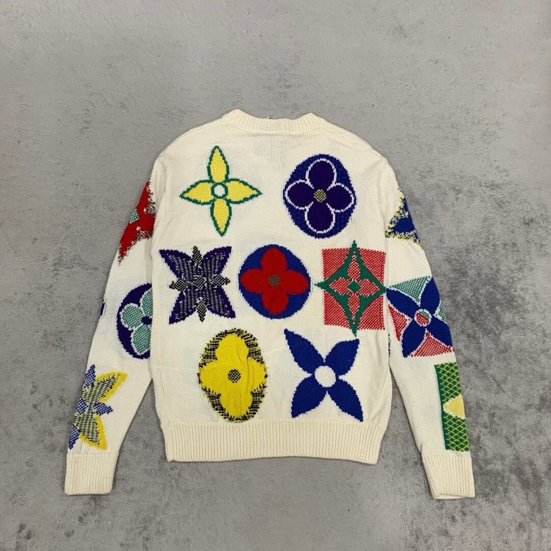Louis Vuitton louis vuitton colorful round-neck sweater Size M / US 6-8 / IT 42-44 - 4 Thumbnail