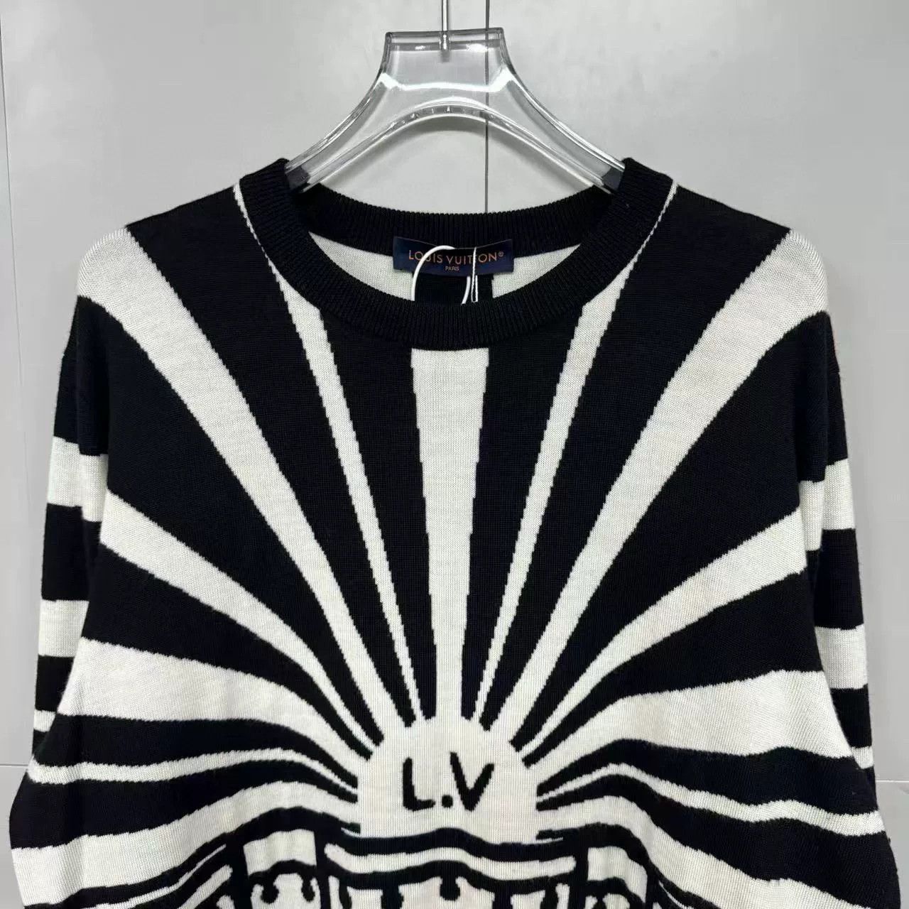 Louis Vuitton louis vuitton ss24 graphic knit sweater Size US XXL / EU 58 / 5 - 2 Thumbnail