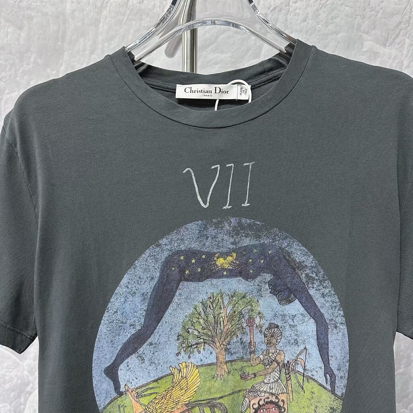 Dior christian dior tarot graphic short sleeve t-shirt Size XS / US 0-2 / IT 36-38 - 2 Thumbnail