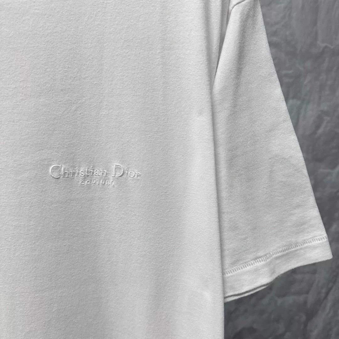 Dior dior embroidered logo short sleeve t-shirt Size US XL / EU 56 / 4 - 3 Thumbnail