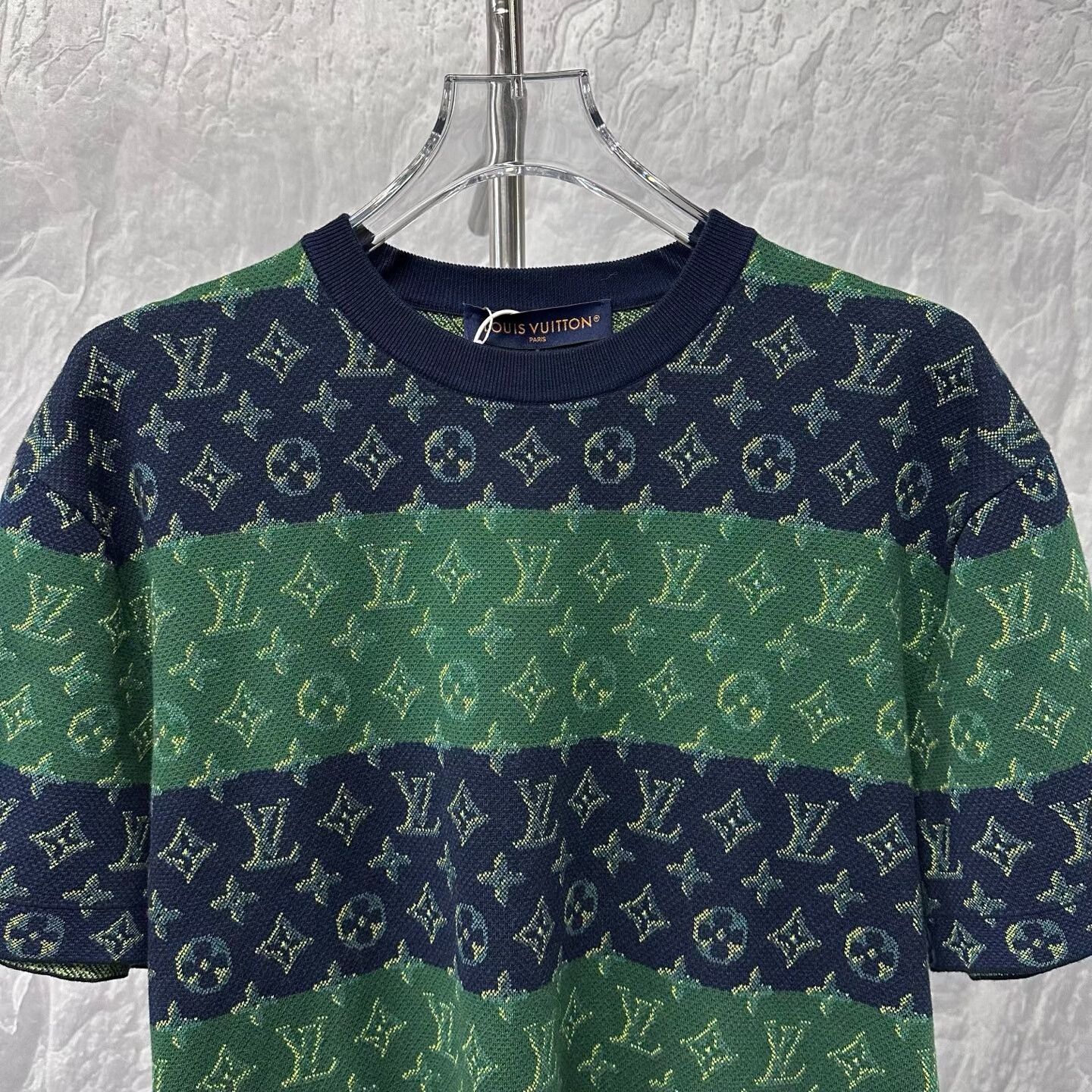 Louis Vuitton louis vuitton ss26 color block knit short sleeve Size US L / EU 52-54 / 3 - 2 Thumbnail