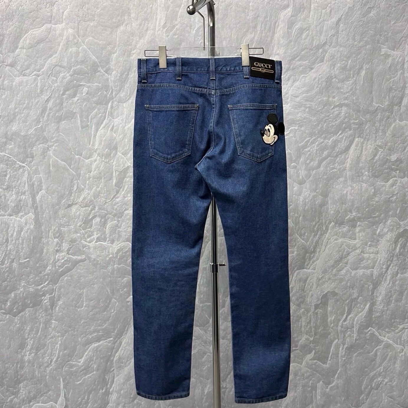 Gucci gucci disney long denim pants with tags Size US 35 - 4 Thumbnail