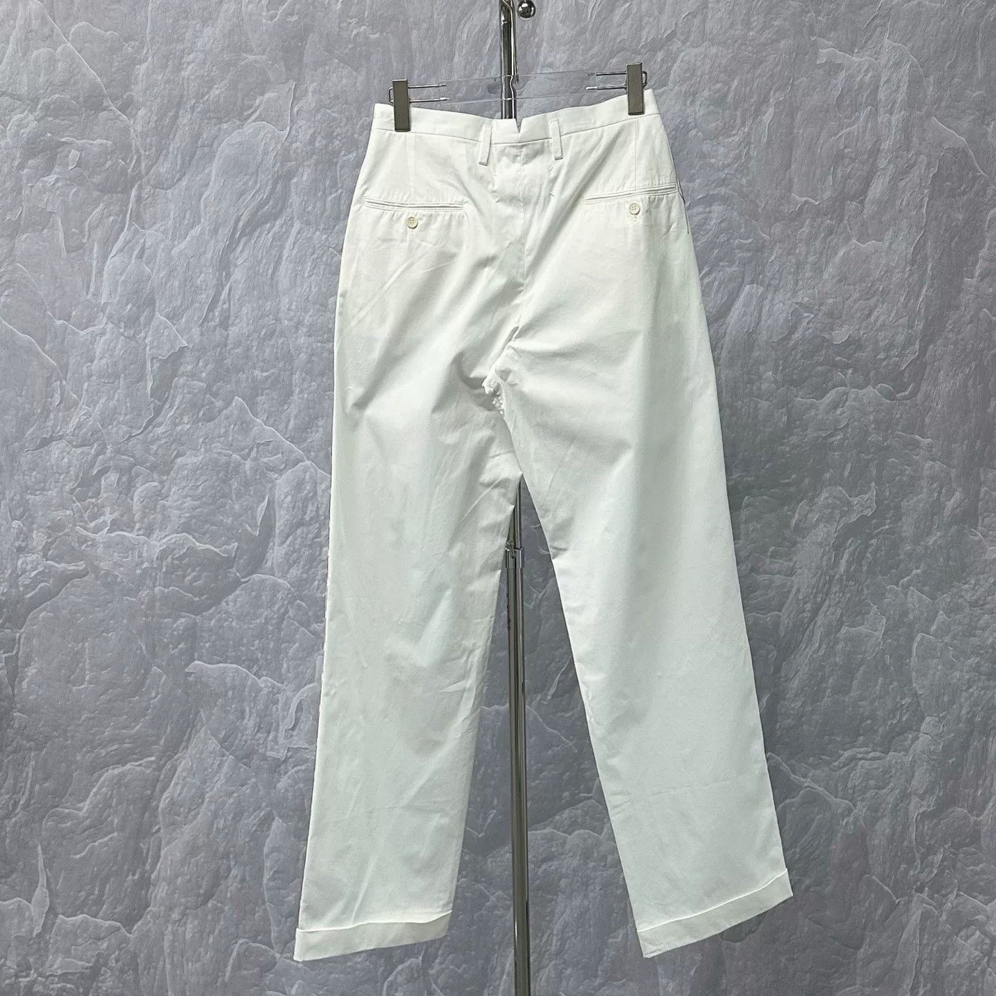 Maison Margiela Maison Margiela White Stitch Denim Trousers Size US 28 / EU 44 - 4 Thumbnail