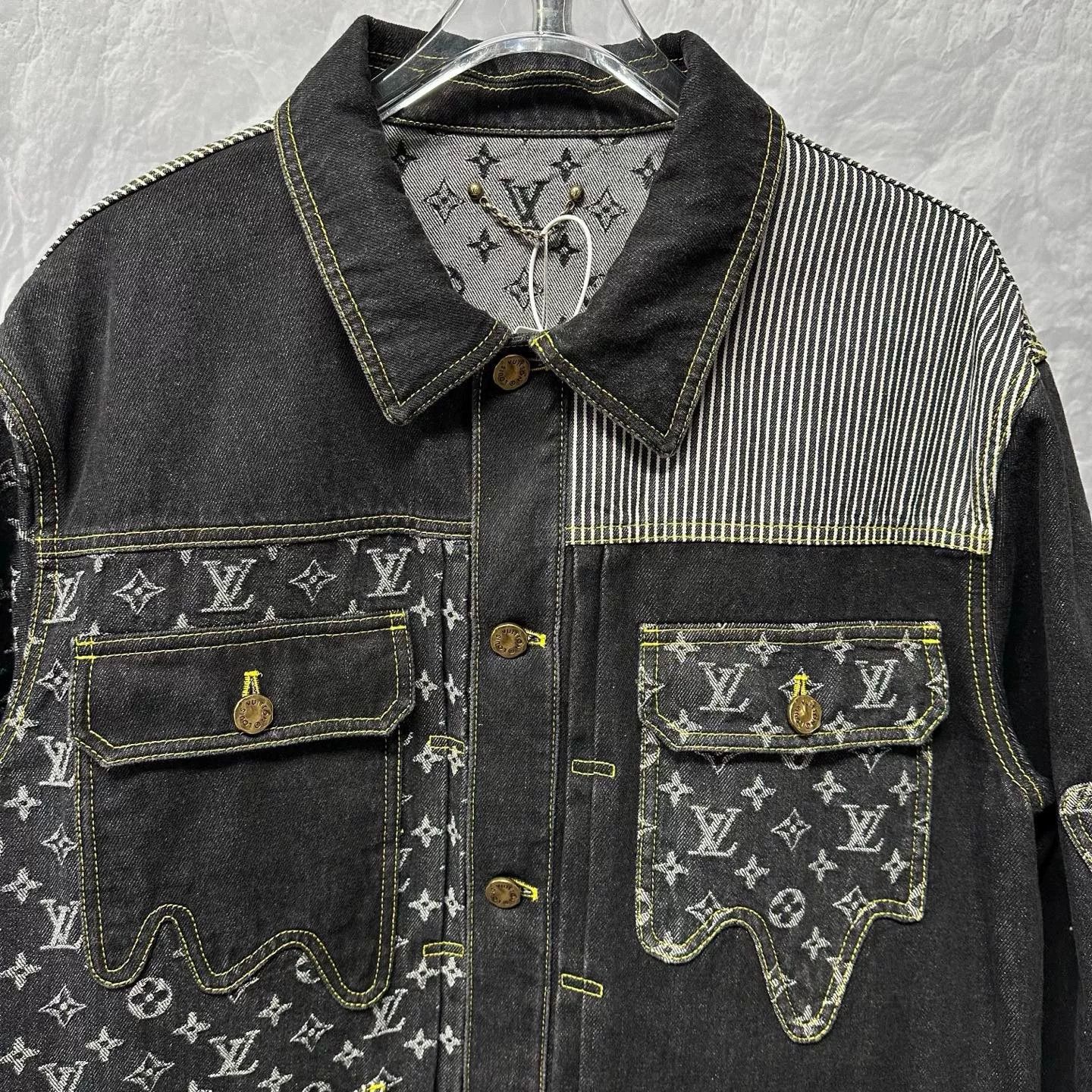 Louis Vuitton louis vuitton nigo deconstructed denim jacket Size US L / EU 52-54 / 3 - 3 Thumbnail