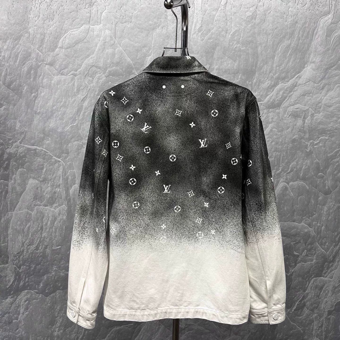 Louis Vuitton louis vuitton gradient denim jacket size S Size S / US 4 / IT 40 - 4 Thumbnail