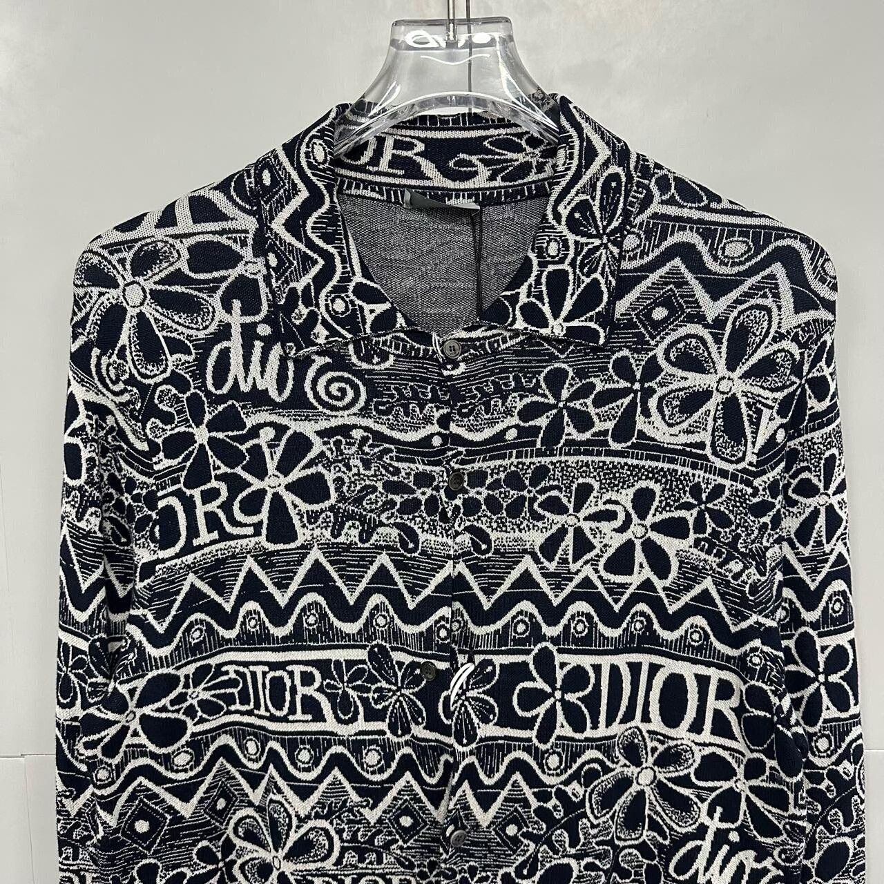 Dior dior stussy collaboration long sleeve shirt Size US M / EU 48-50 / 2 - 2 Thumbnail