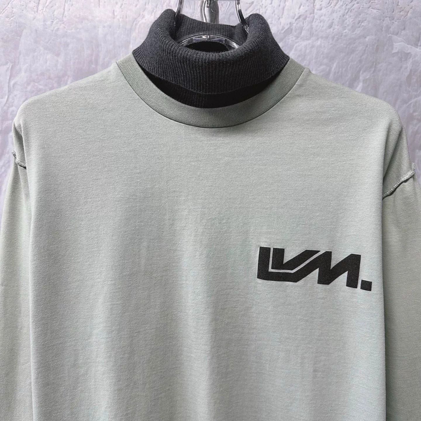 Louis Vuitton louis vuitton high-neck sweatshirt in green Size US M / EU 48-50 / 2 - 2 Thumbnail