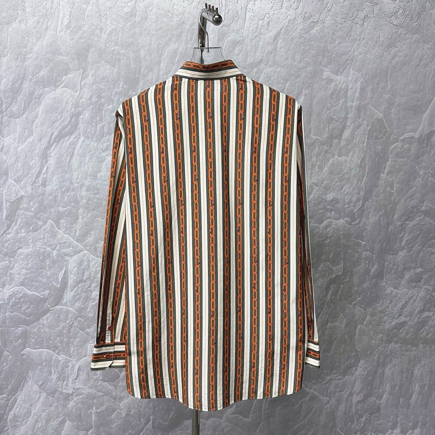 Louis Vuitton louis vuitton striped chain long sleeve shirt Size US S / EU 44-46 / 1 - 4 Thumbnail