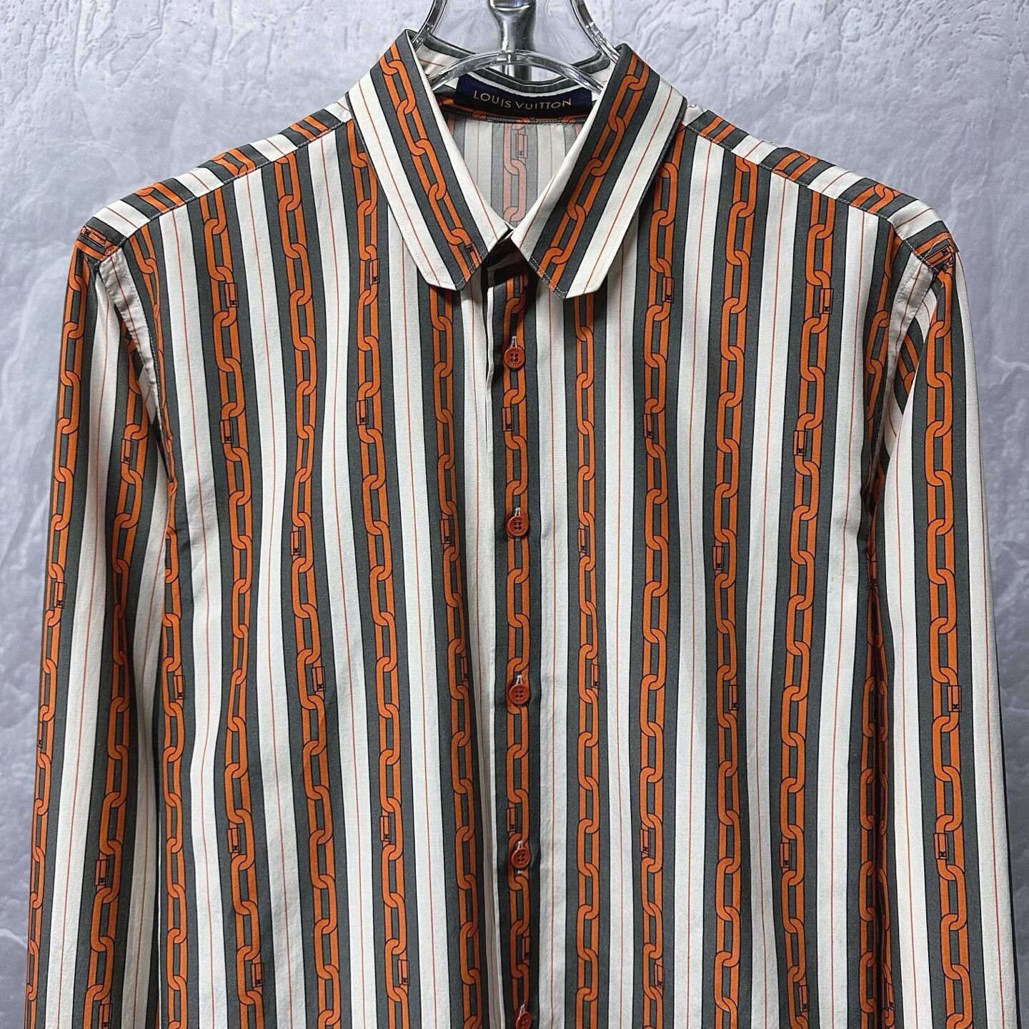 Louis Vuitton louis vuitton striped chain long sleeve shirt Size US S / EU 44-46 / 1 - 2 Thumbnail