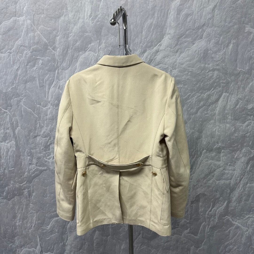 Givenchy givenchy button-up pocket jacket in beige Size US L / EU 52-54 / 3 - 4 Thumbnail